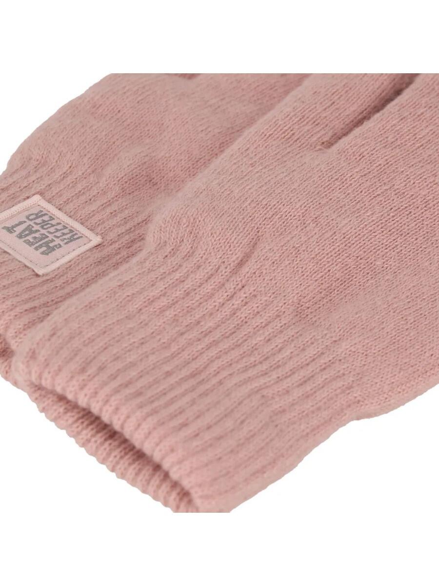 Heatkeeper Ensemble Hiver Femme - Bonnet + Gants  rose 4/5