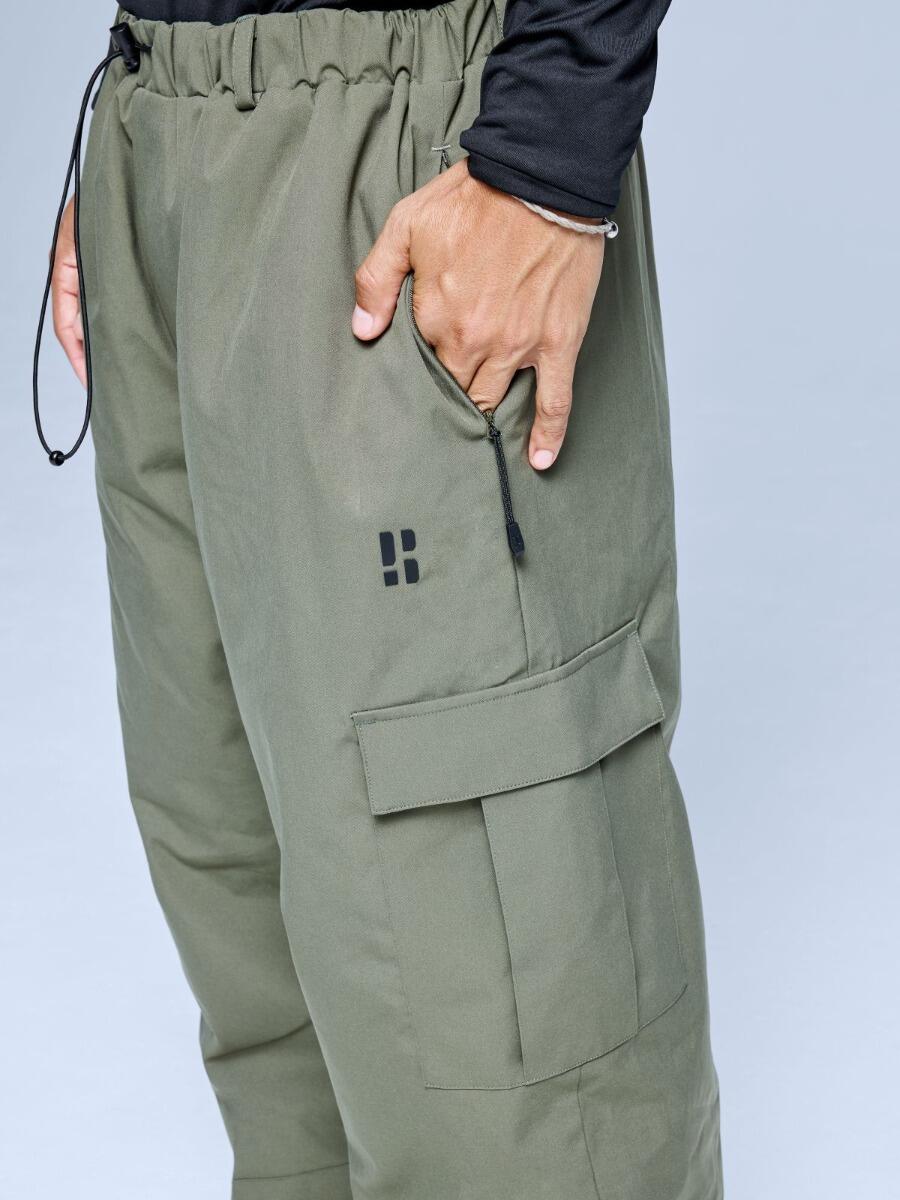 Pantalon de ski - Unisexe - Coupe ample - Park - Vert olive 7/7