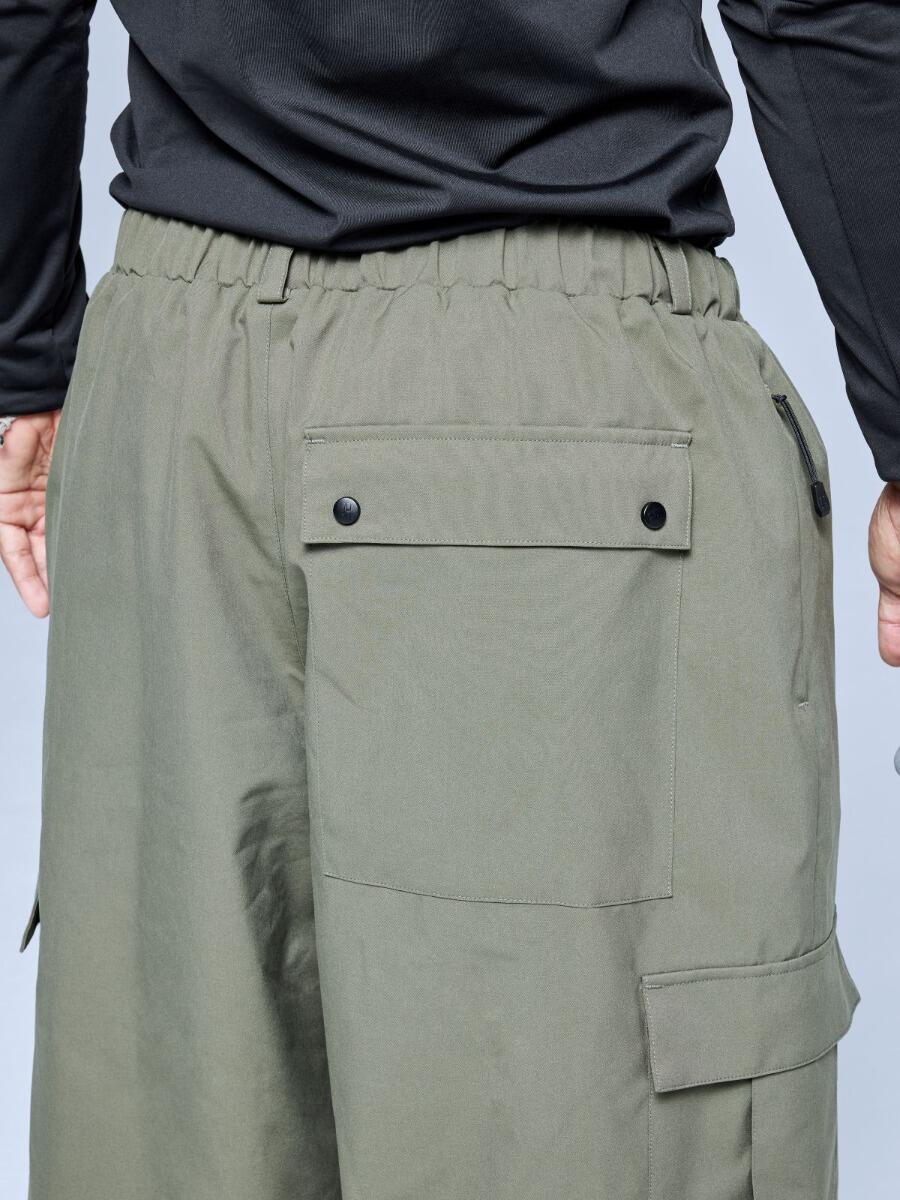 Pantalon de ski - Unisexe - Coupe ample - Park - Vert olive 6/7