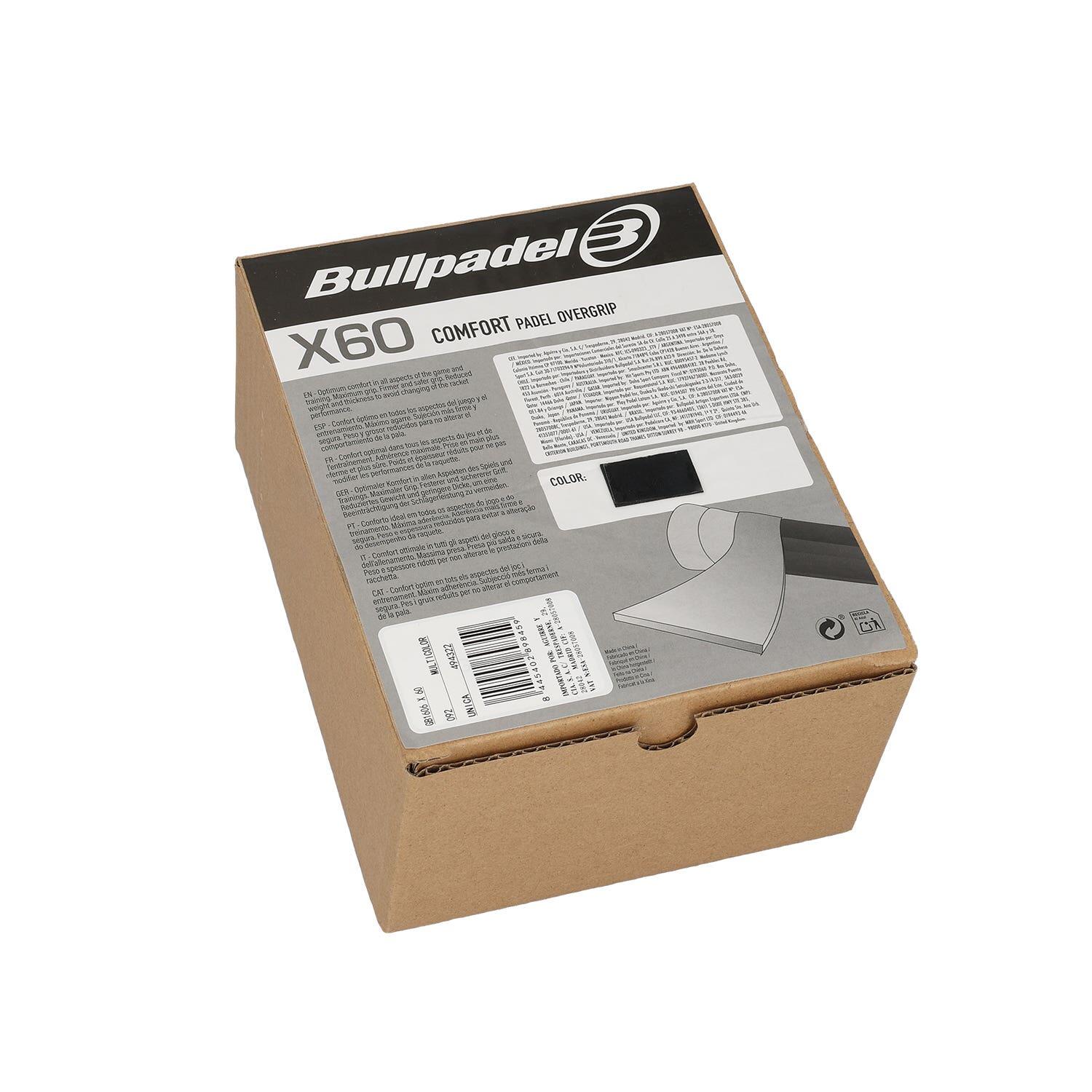 Box 60 Pz. Overgrip Bullpadel Gb1606 Multicolore 2/3