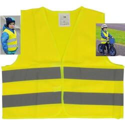 Vest de sécurité des enfants jaune