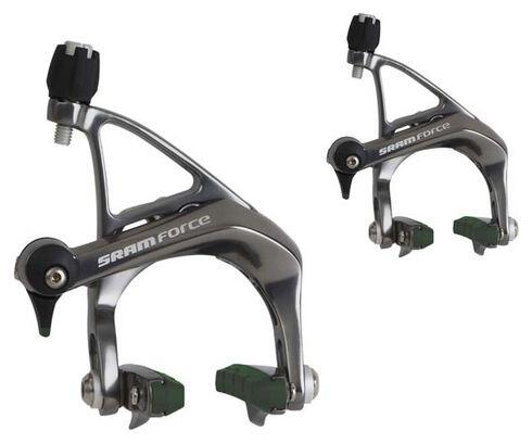 SRAM Force Pinze Freno Dual Pivot Anteriore/Posteriore — Ice Grey/Black