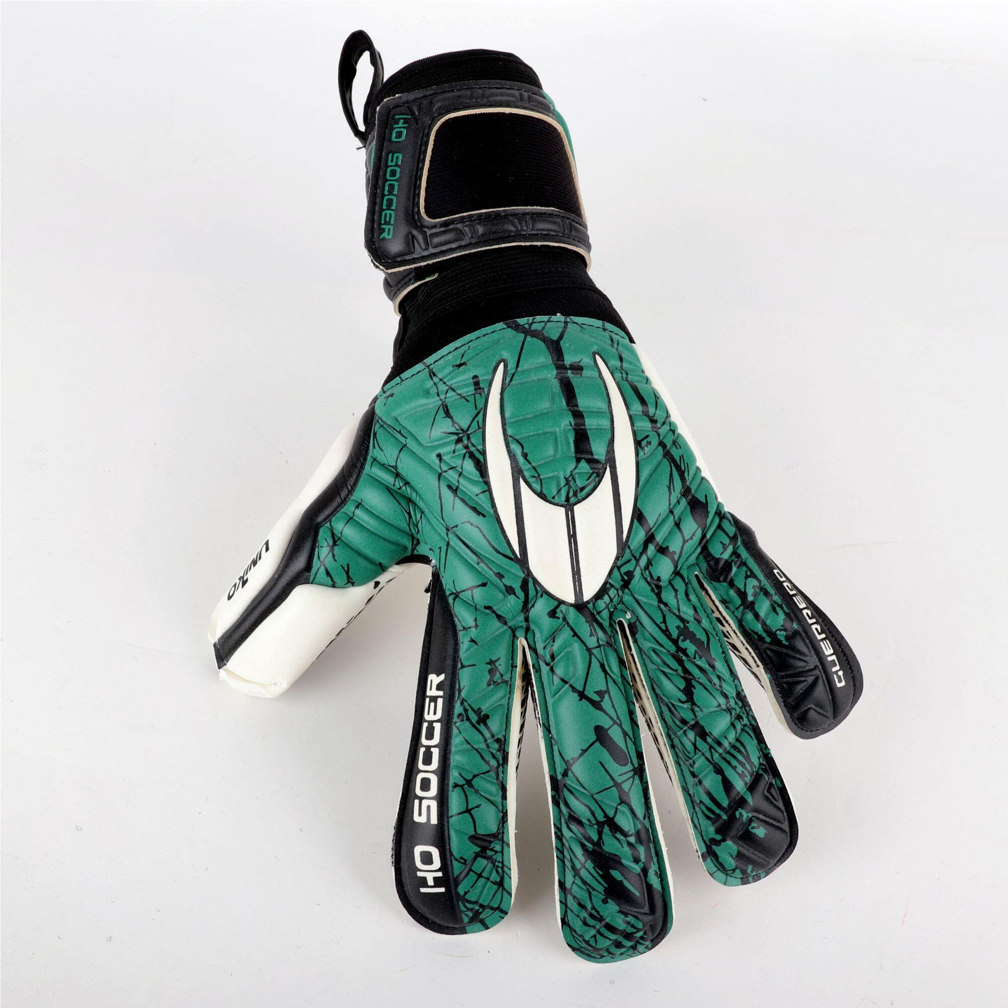 Guanti da portiere Ho Soccer per Adulti Guerrero Uniko RF Verde 2/7