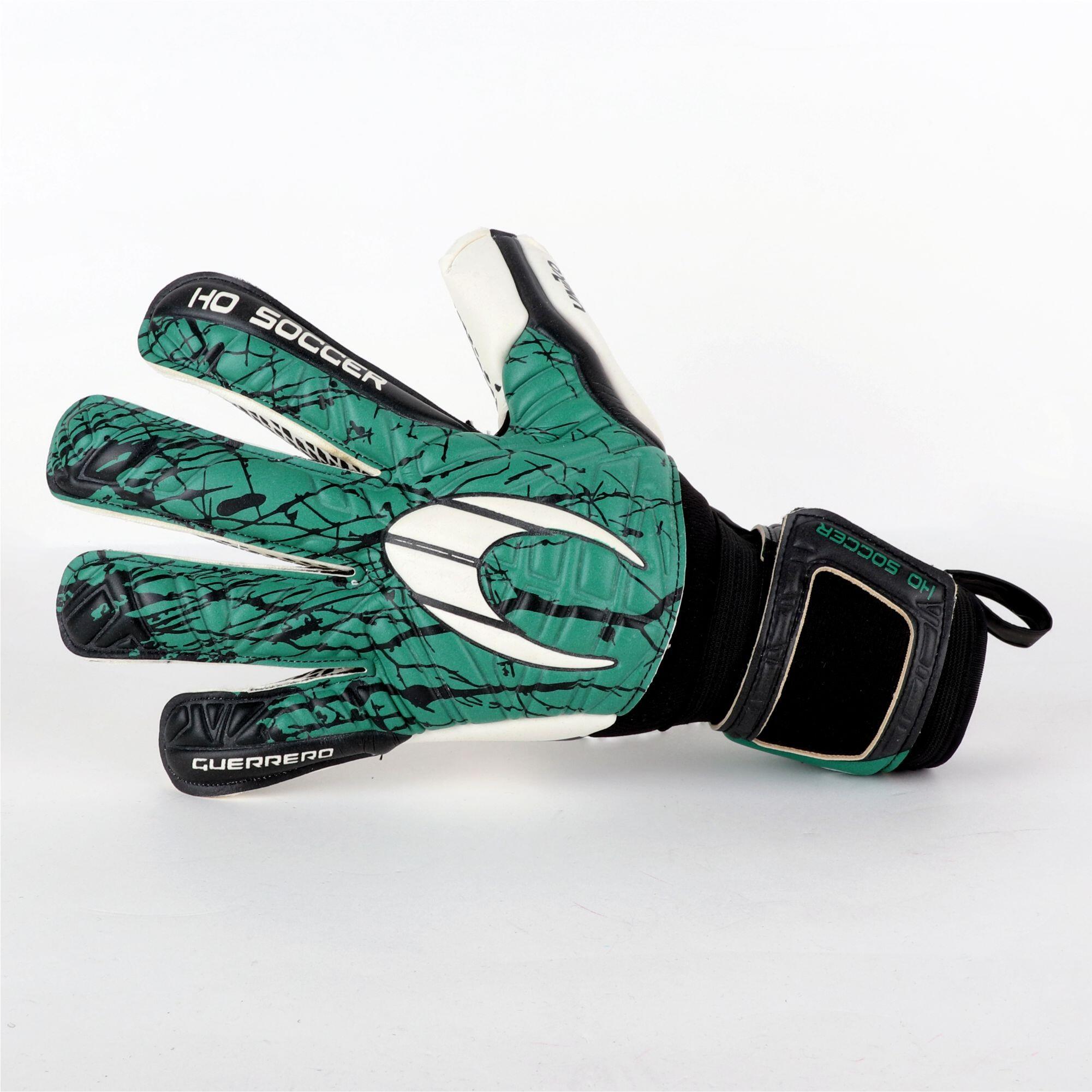 Guanti da portiere Ho Soccer per Adulti Guerrero Uniko RF Verde 5/7