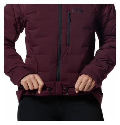 Mountain Hardwear Women's Stretchdown Hoody Bordeaux 7/7