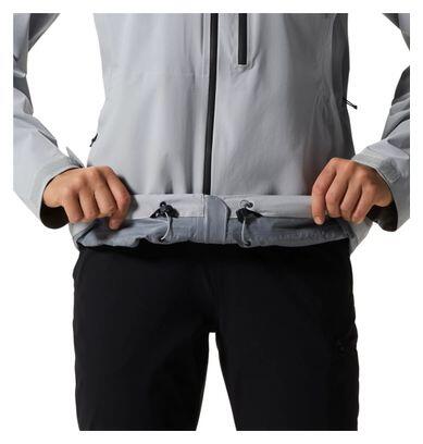 Casaco Ozonic Stretch para mulher Mountain Hardwear Cinzento 7/7
