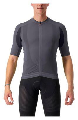 Maillot de manga corta Castelli Superleggera 3 Gris oscuro