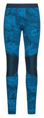 Odlo whistler eco lange legging blauw