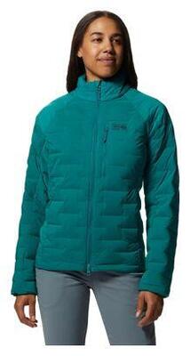 Giacca Mountain Hardwear Stretchdown da donna verde
