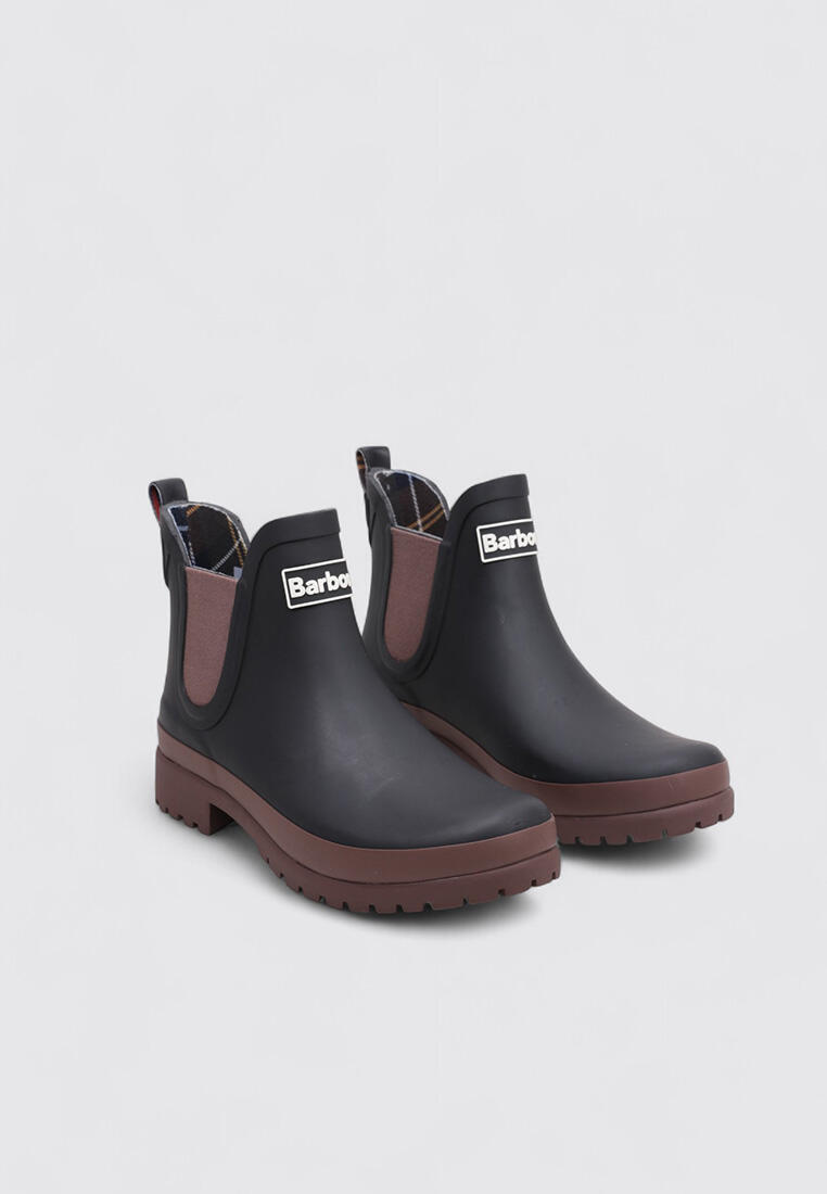 Botas de agua Vela Mujer BARBOUR MALLOW CHELSEA WELLY Negr 2/4
