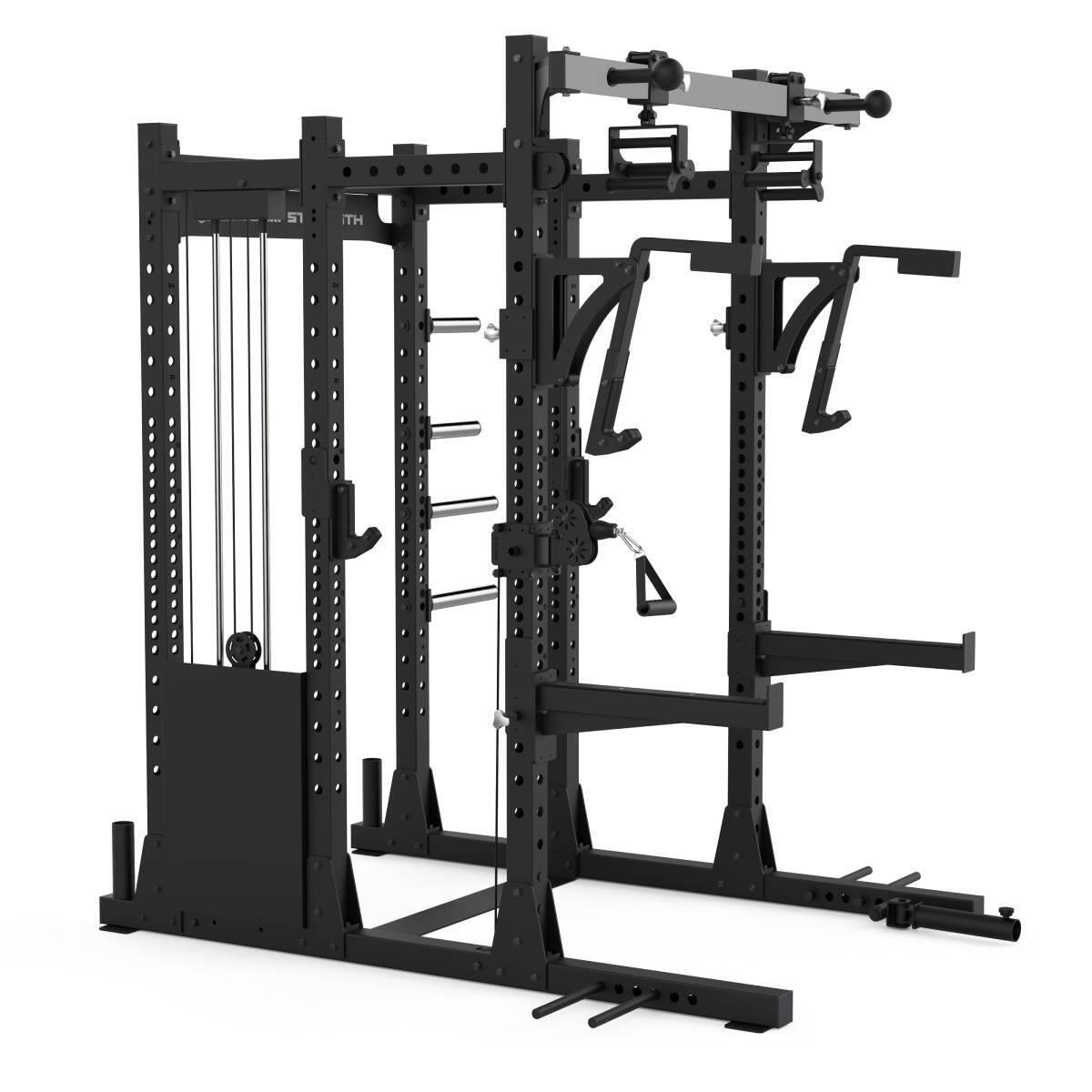 Half Rack avec Poulie Réglable de 100 kg 3/5