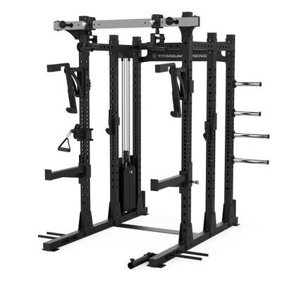 Half Rack con Pulley regolabile da 100 Kg