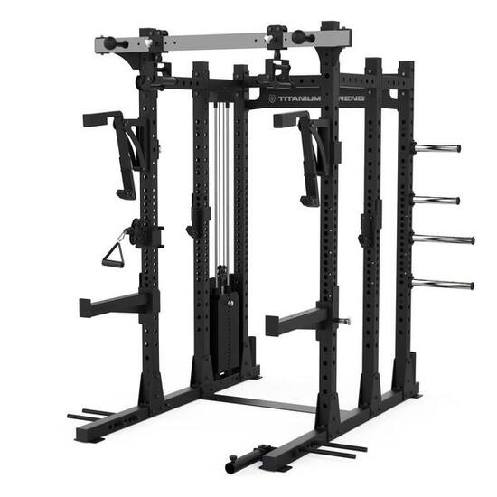 Half Rack con Pulley regolabile da 100 Kg