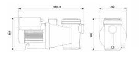 Bomba de filtración de velocidad variable InverK DCP12 2/2
