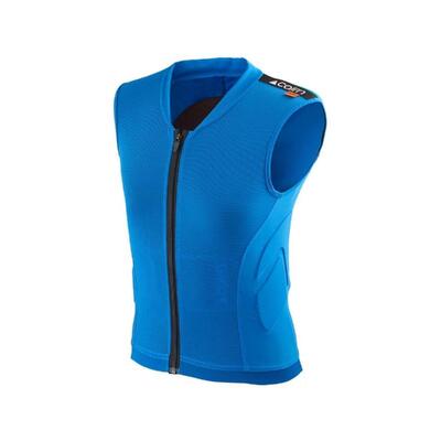 Ochraniacz pleców dla dzieci - narty, snowboard, MTB - D3O® - niebieski