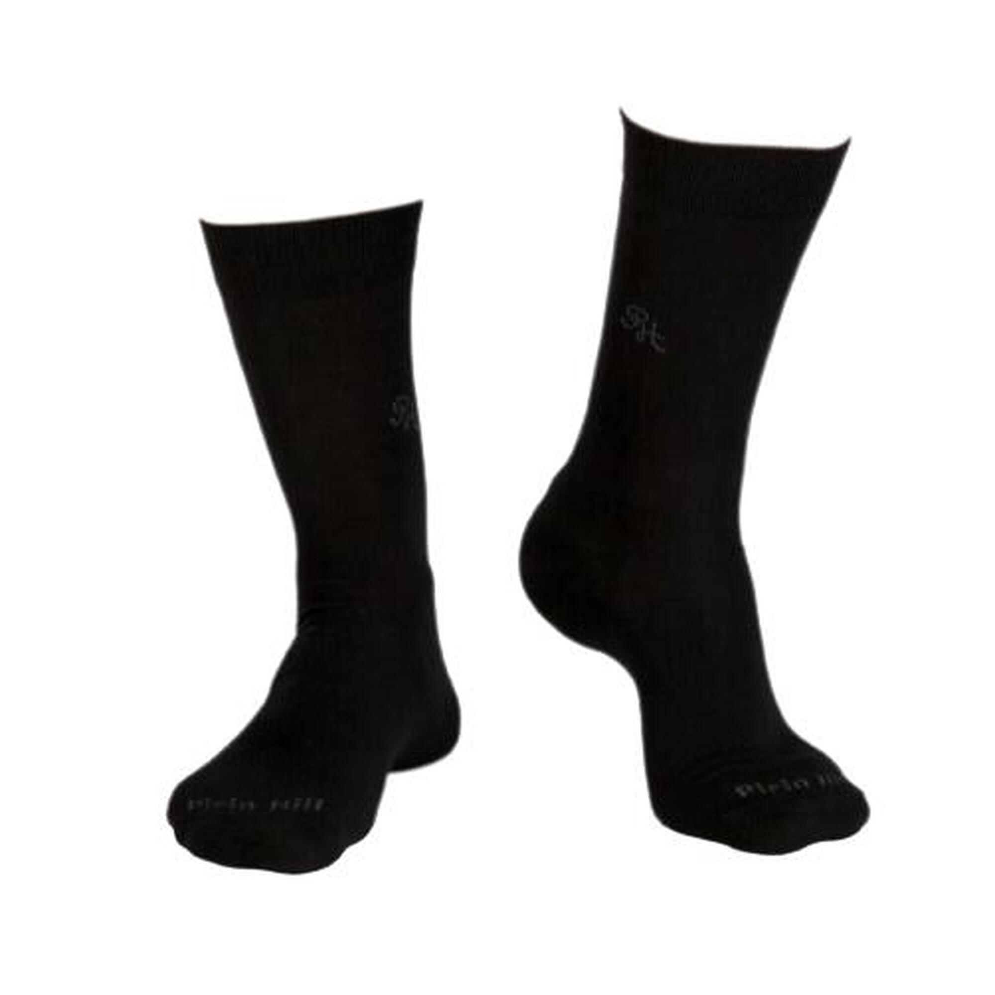 Sosete bumbac organic 98% COTTON RICH Black