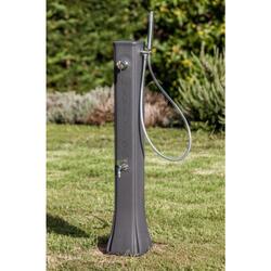 Douche solaire noire avec bain de pieds 19 L