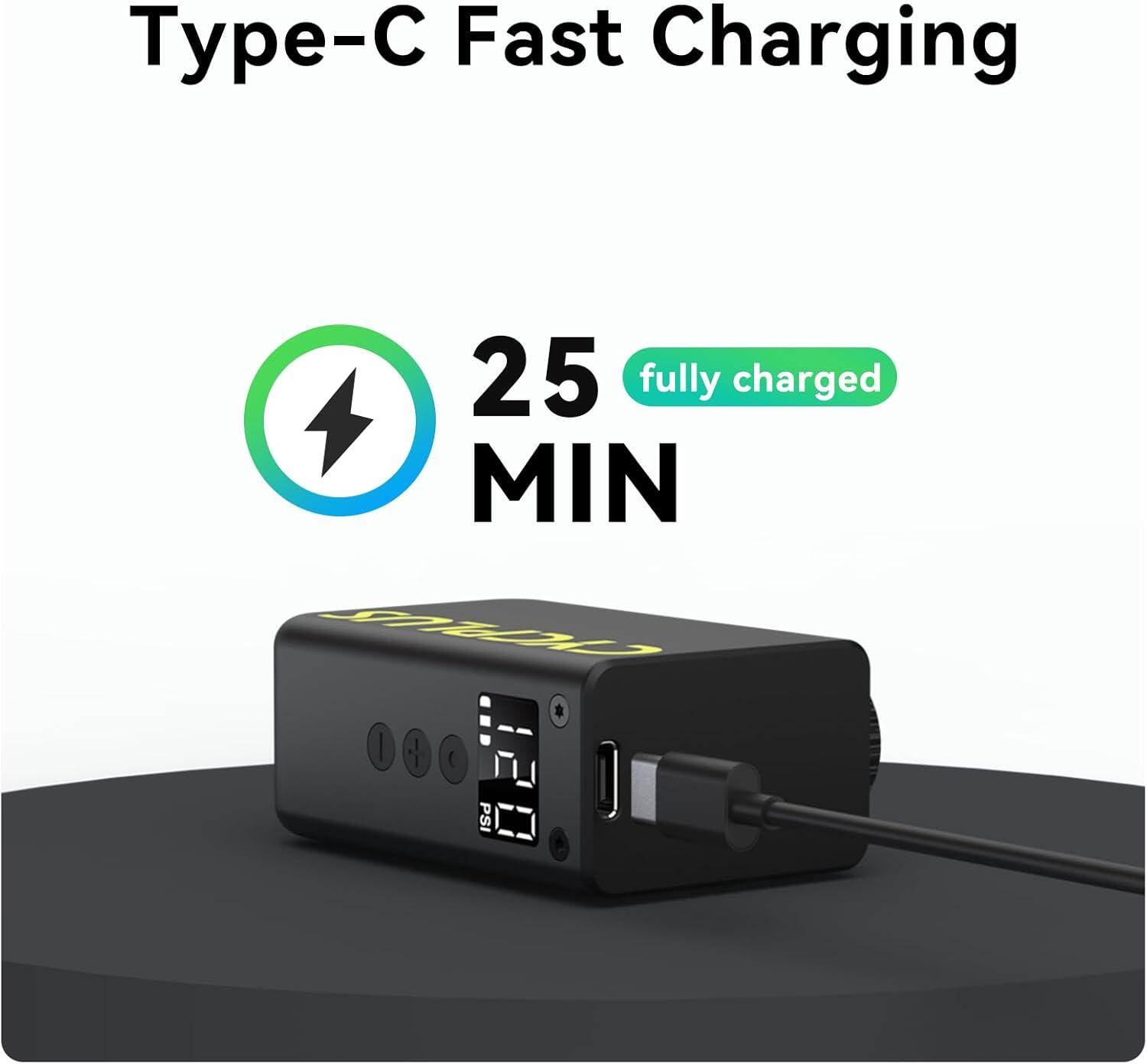 Cycplus AS2 Ultra Elektrische Minipumpe 7/7
