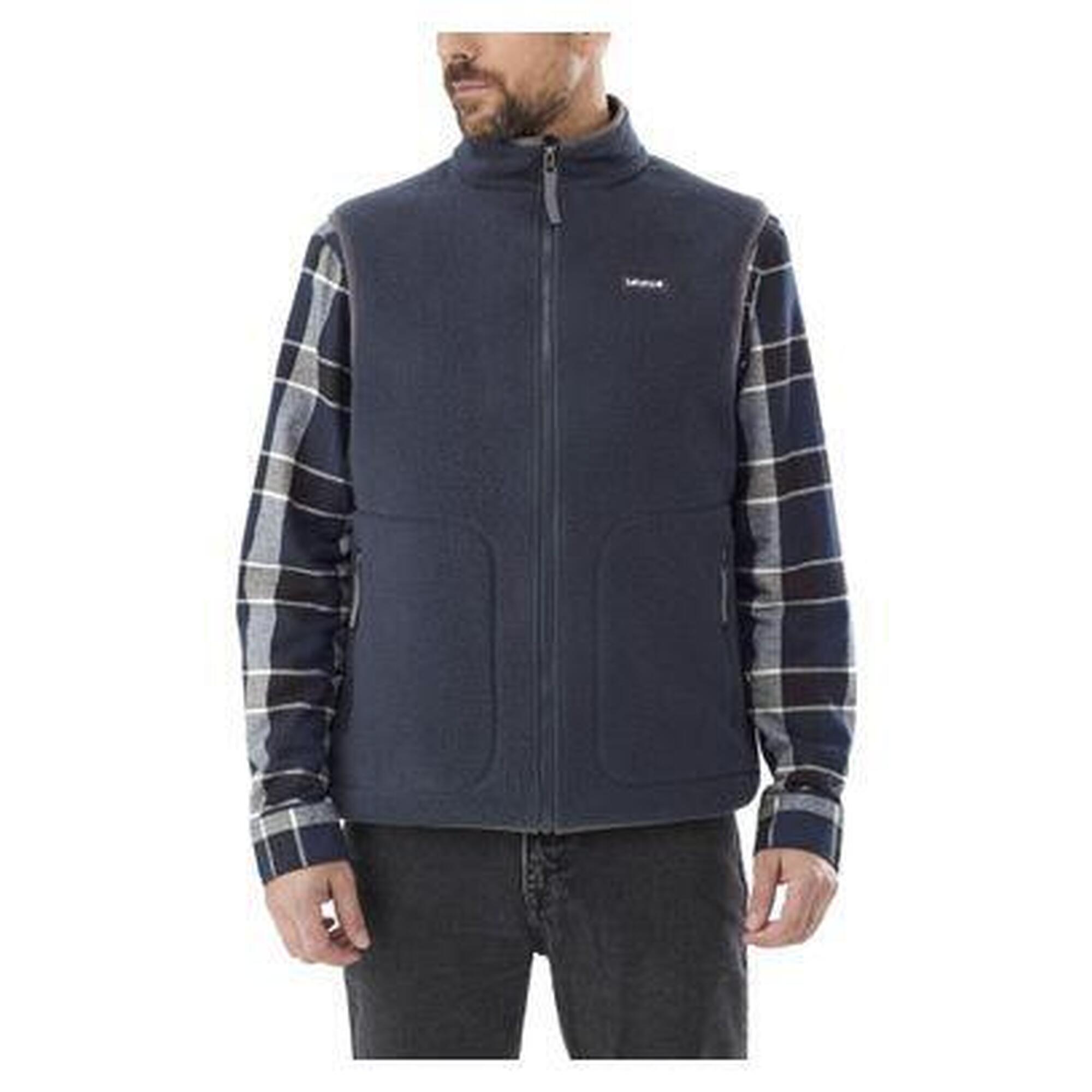 Lafuma - Polaire Sans Manches Homme Lafuma Maury Sherpa Bleu - Coupe-pluie - Bleu - Decathlon