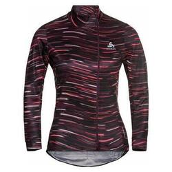 Haut Odlo Zeroweight Ceramiwarm femme, zip asymétrique