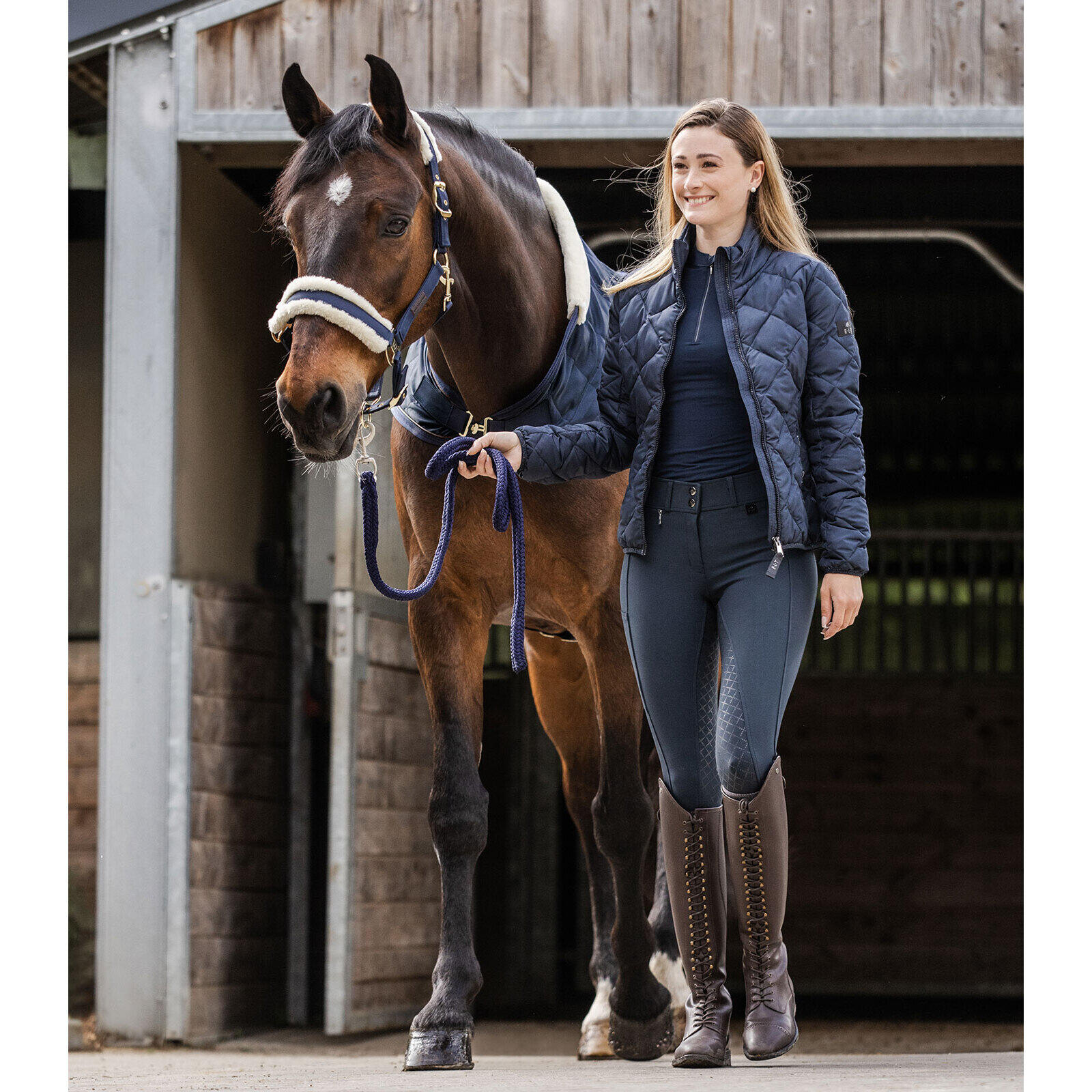 Manta de paseo para caballos Waldhausen Exclusive 4/7