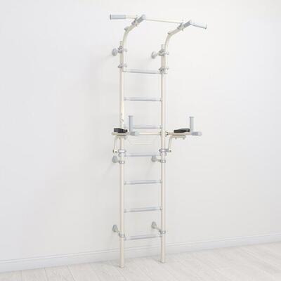 Spalliera ClimbMaxx M9 con stazione per dips pieghevole