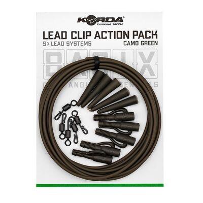 Korda Basix Lead Clip Action Pack 4/4