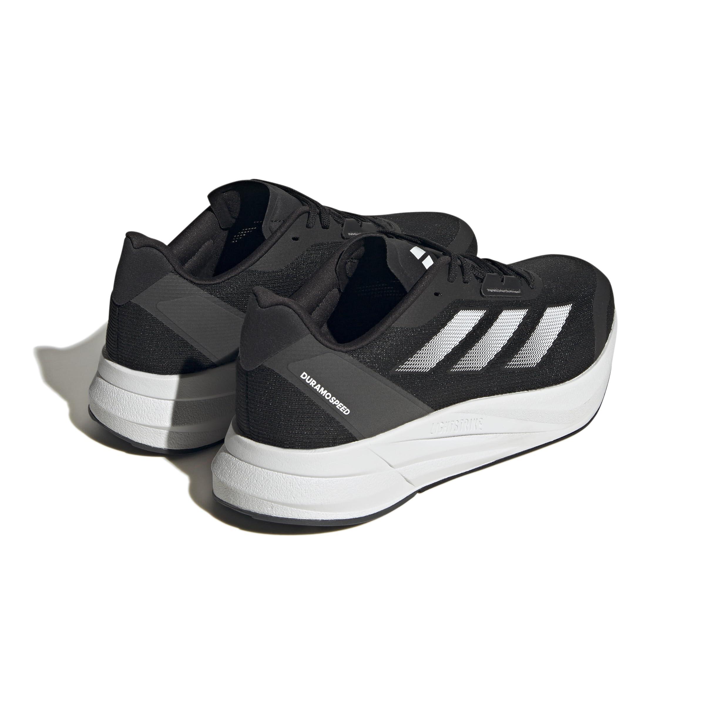 Adidas Duramo Speed Uomo Nero/Bianco/Carbonio 5/6