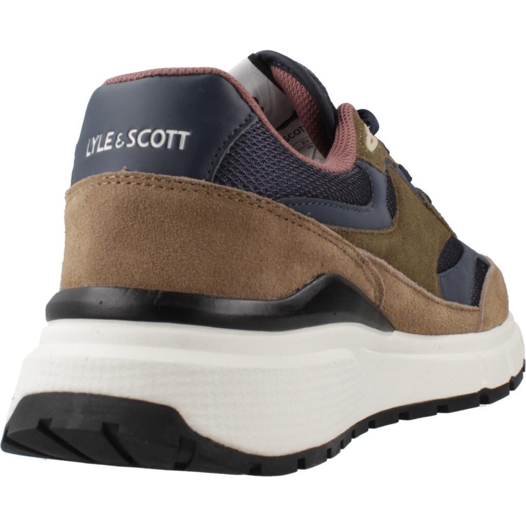 Sneakers Lyle&scott Model Starflex009 Kleur Bruin 3/5