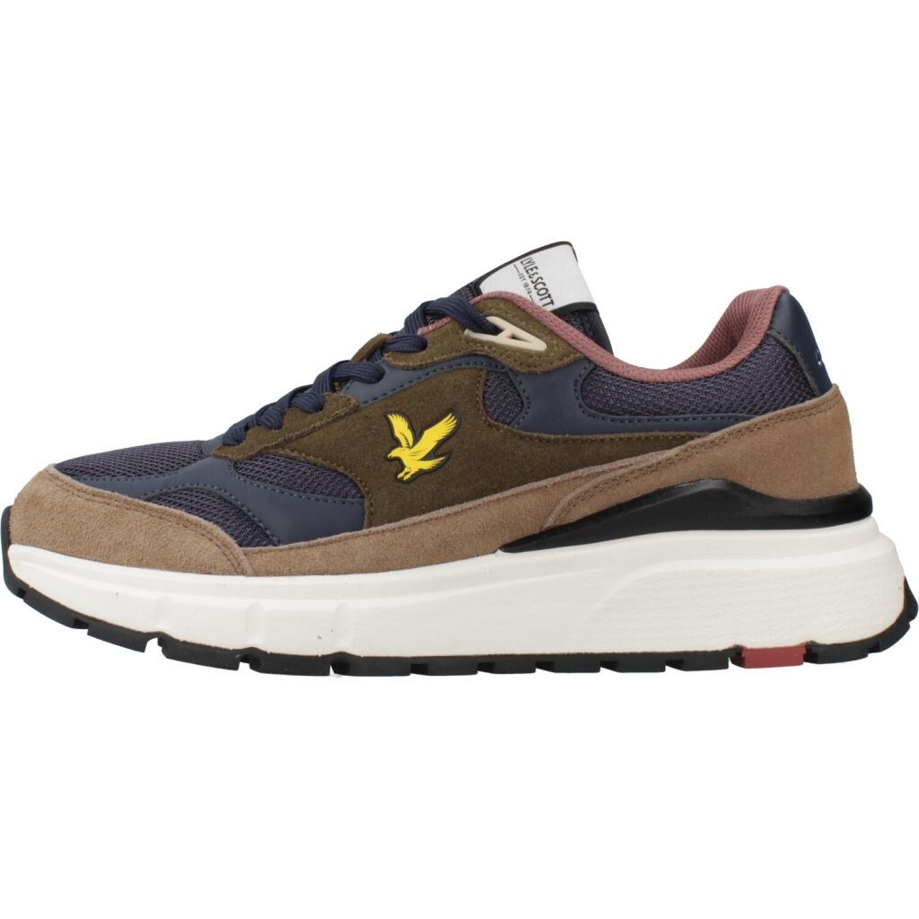 Sneakers Lyle&scott Model Starflex009 Kleur Bruin 2/5