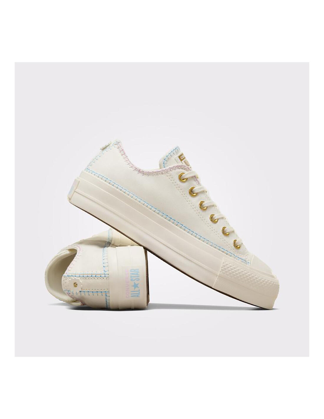 CONVERSE Chuck Taylor All Star Lift Platform Crafted Stitched - Sneakers 5/5