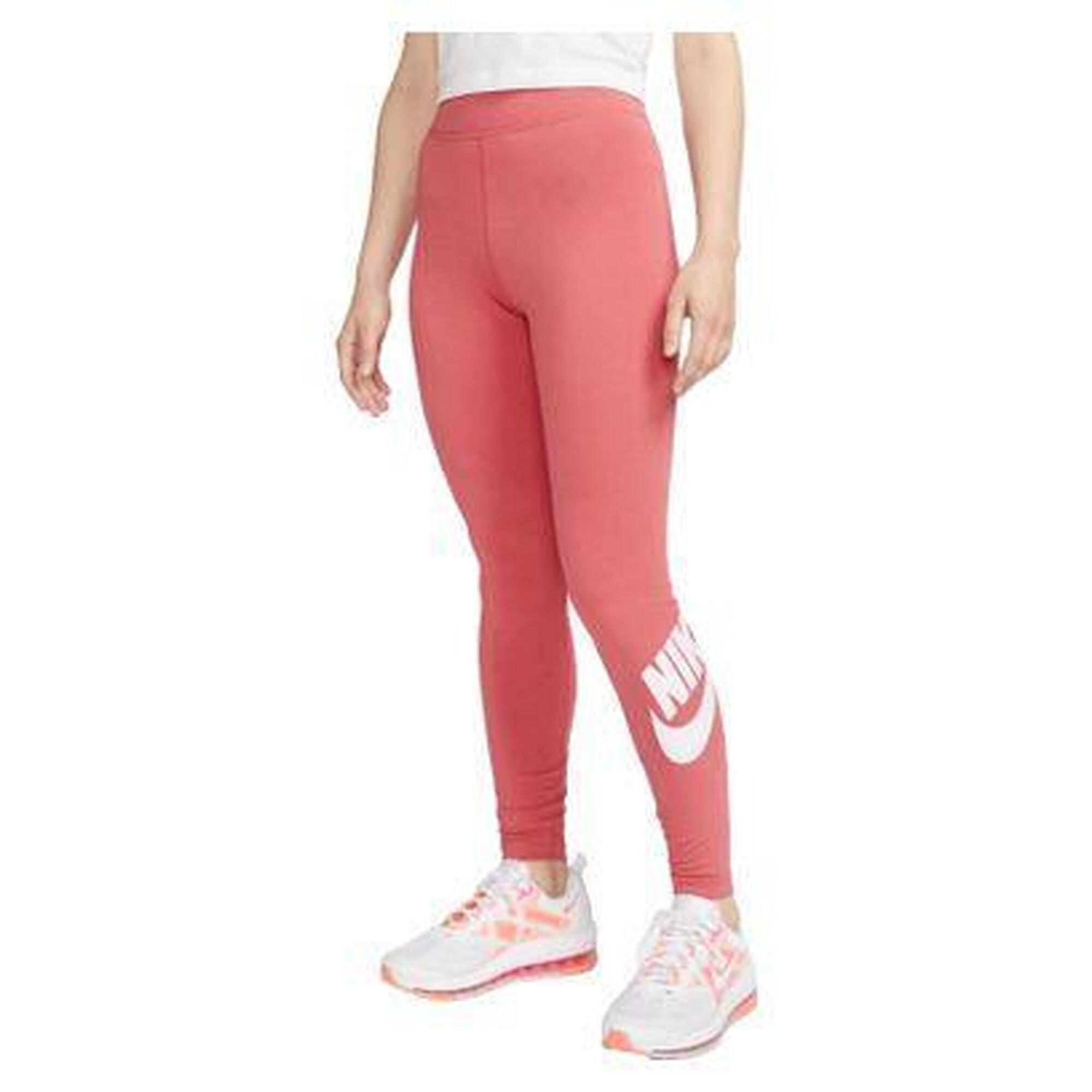 Nike - Collant Nike Sportswear Essential Archaeo Rose Blanc - Collant - Rose - Decathlon
