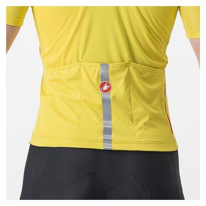 Castelli Classifica Short Sleeve Jersey Yellow 3/5