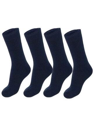 Chaussettes Thermiques Femme - 4 Paires - Gris Moyen