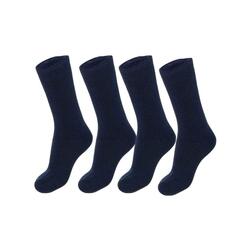 Chaussettes Thermiques Femme - 4 Paires - Jean Foncé
