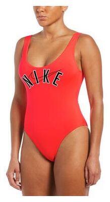 Bañador Mujer Nike 1 Pieza U-Back Rojo XL