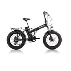 Vélo pliant en acier épais 20" avec batterie 36 V x 10 Ah et suspension