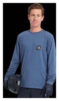 ION Seek Amp Long Sleeve Jersey Blue 3/4