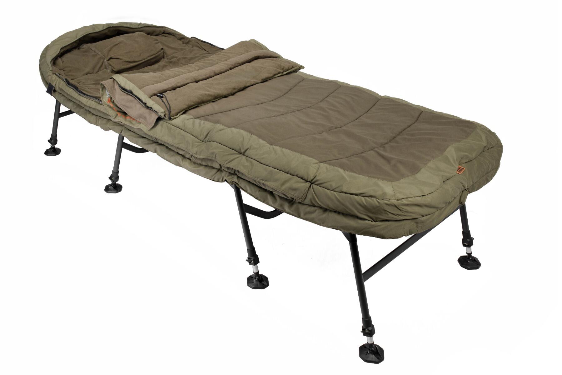 Łóżko karpiowe Bed Phantom Deep Sleep System S-Flat 8 legs