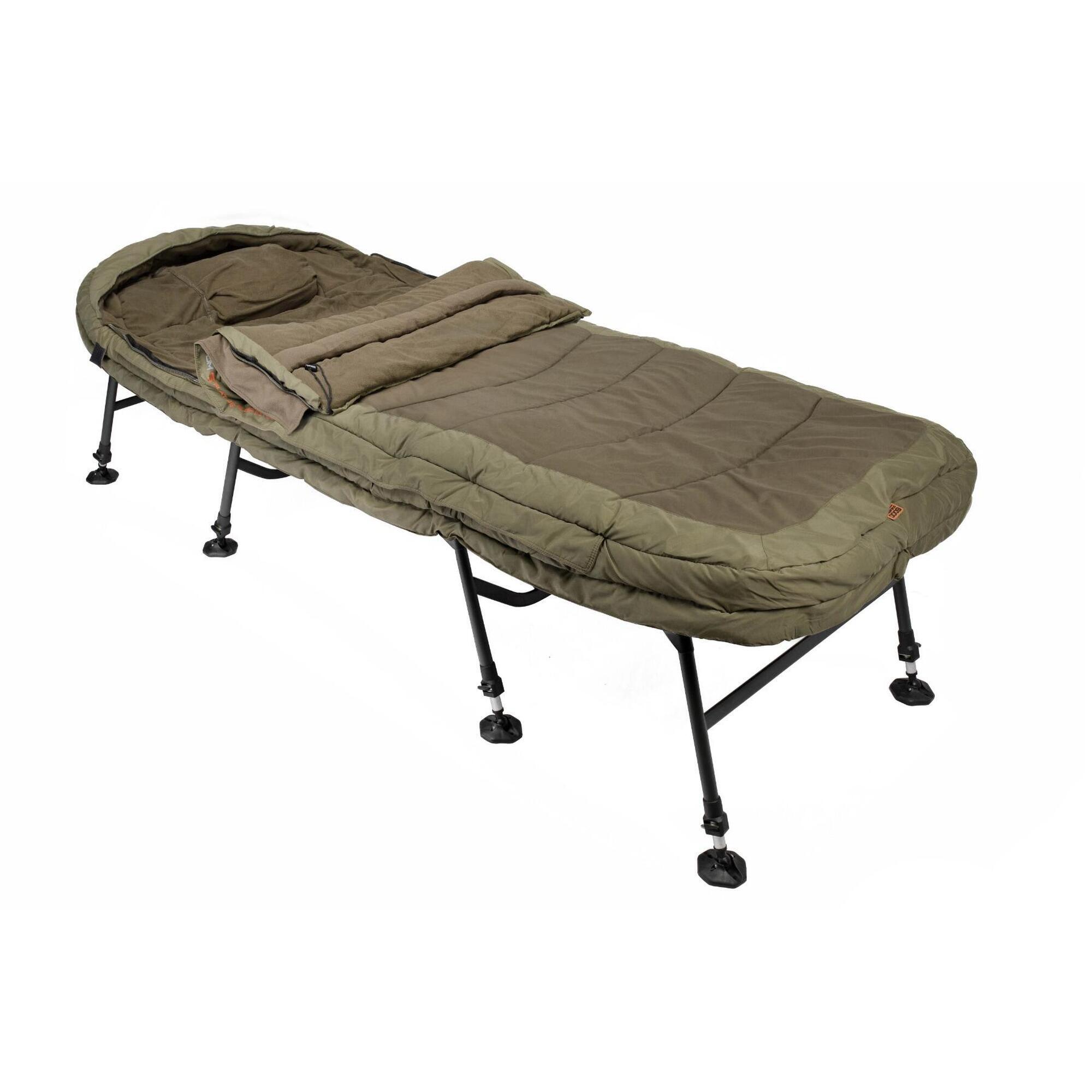 Łóżko karpiowe Bed Phantom Deep Sleep System S-Flat 8 legs