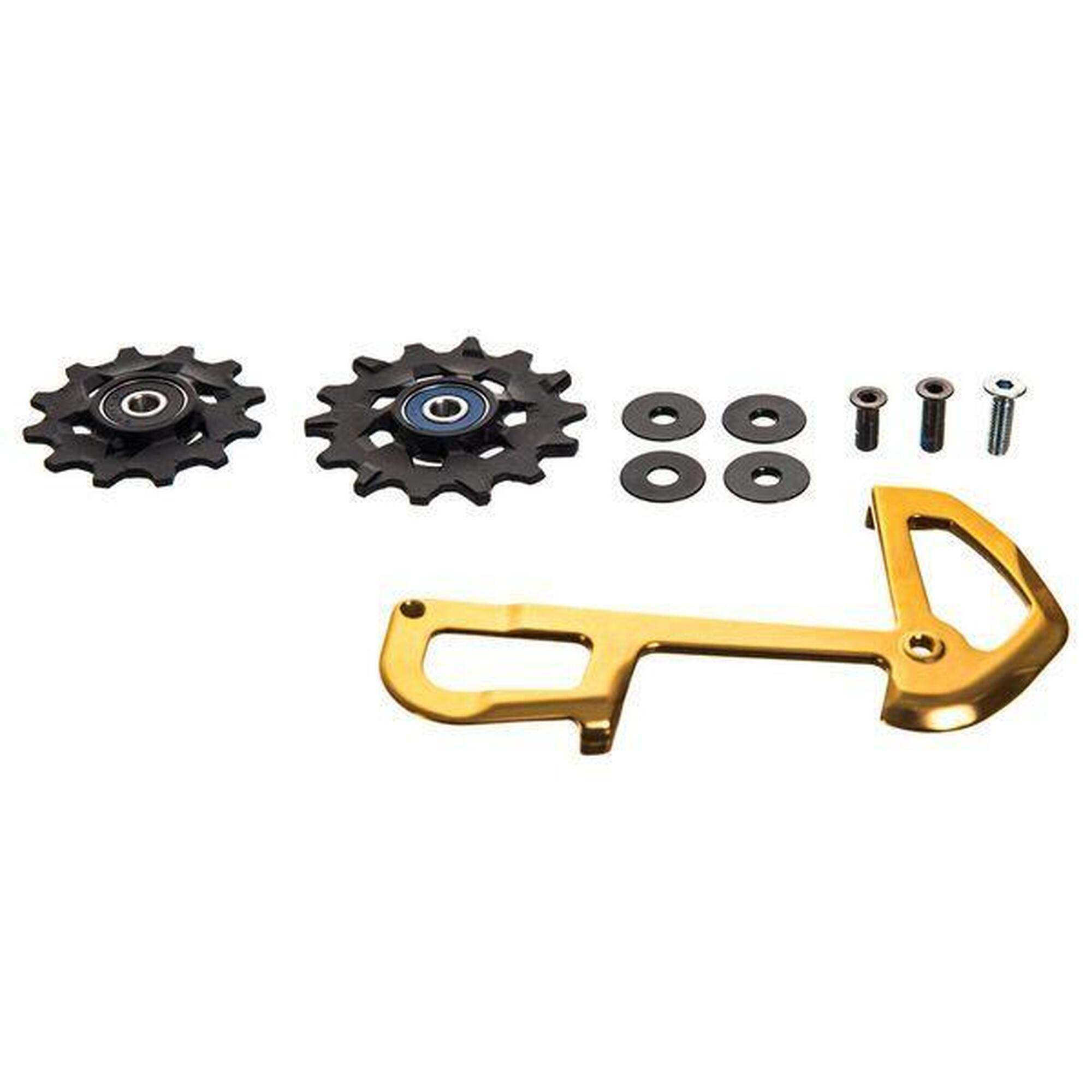 Kit Galets De Tendeur Pour Chaîne Moto - 6 Galets 20x12-8g - Compatible Avec Certains Modèles Yamaha