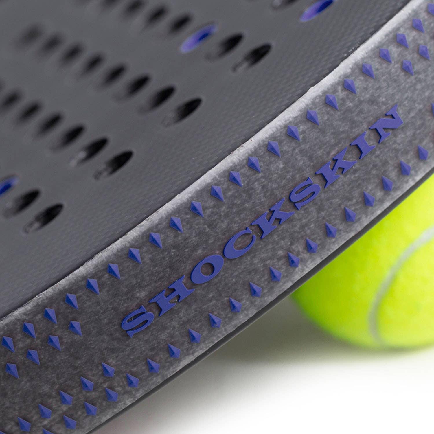 Protetor Shockout Shockskin Transparente/azul 3/3