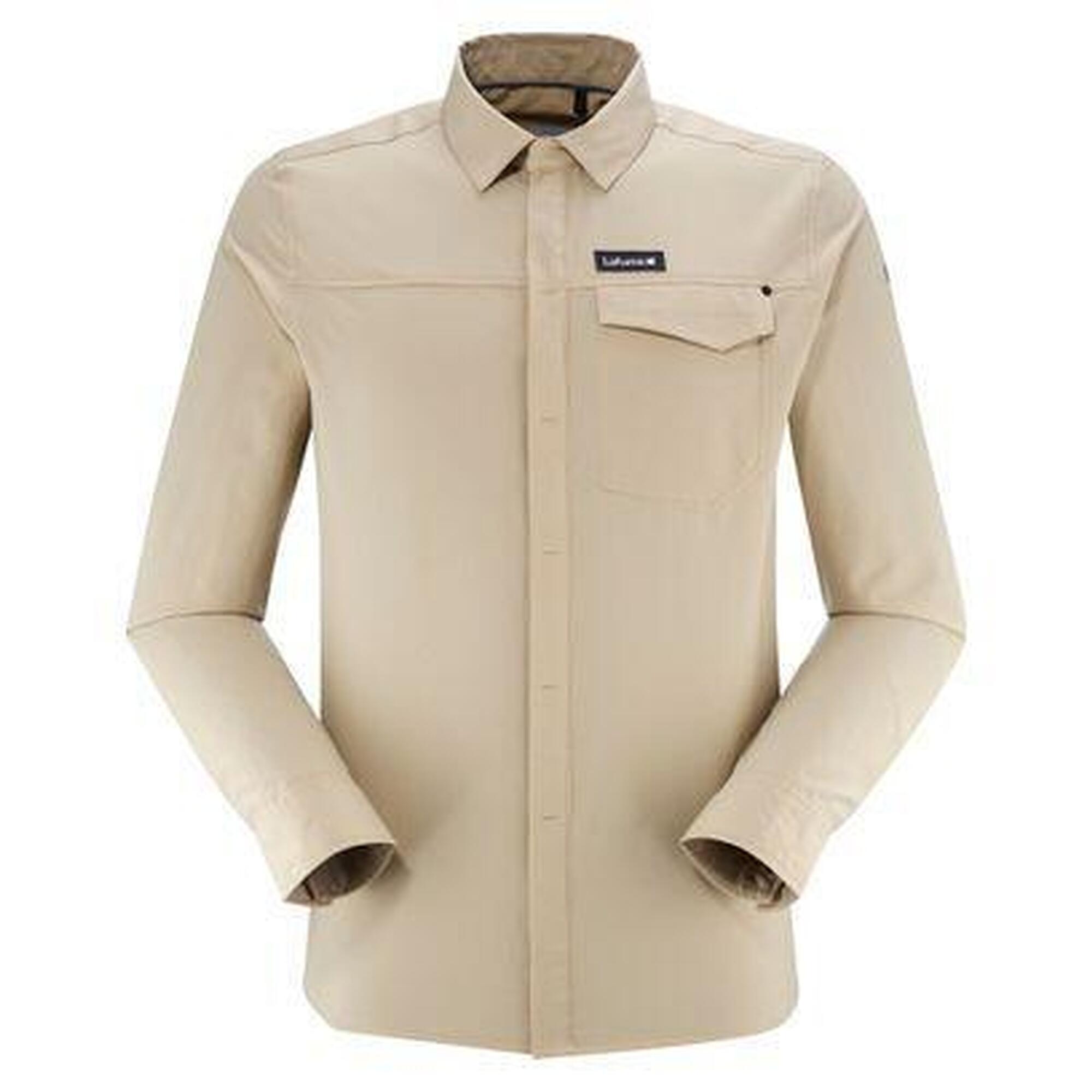Lafuma - Chemise Lafuma Skim M Randonnée Dryway Anti-moustique - Chemise Manches Longues - Gris - Decathlon