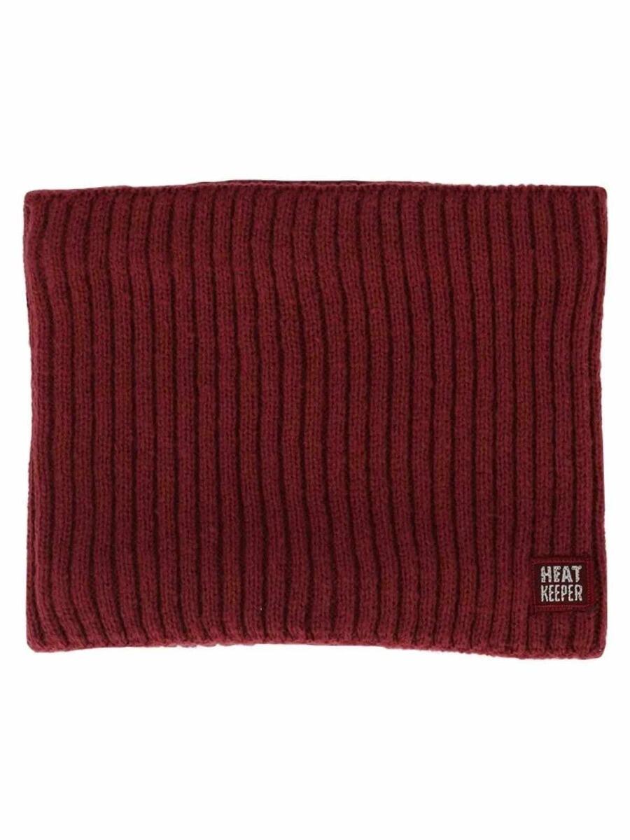 Ensemble Thermique Hiver Femme - Bonnet + Gants + Tour de Cou - Bordeaux 6/7