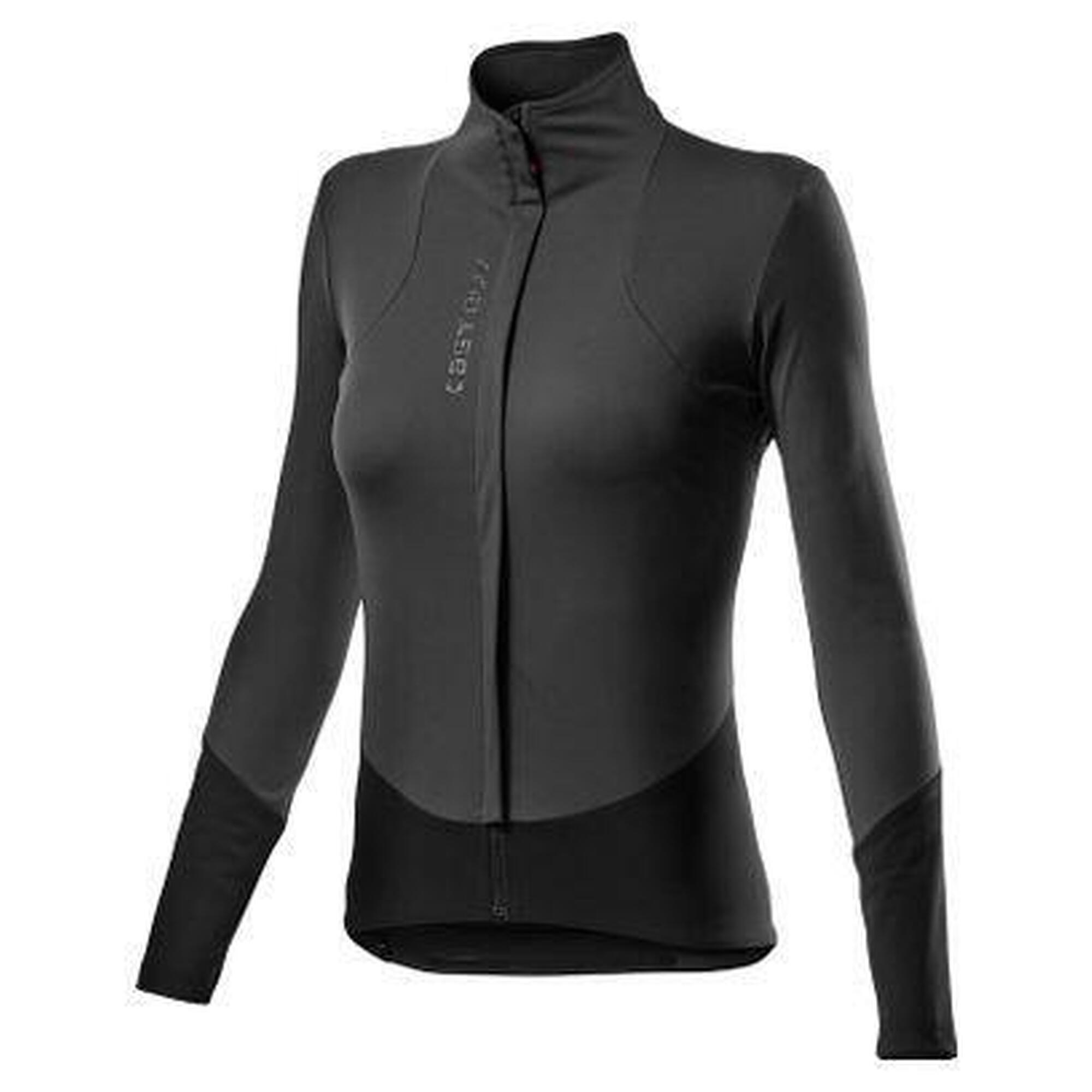 Castelli - Veste Femme Castelli Beta Ros Gris Foncé/noir - Veste - Gris - Decathlon