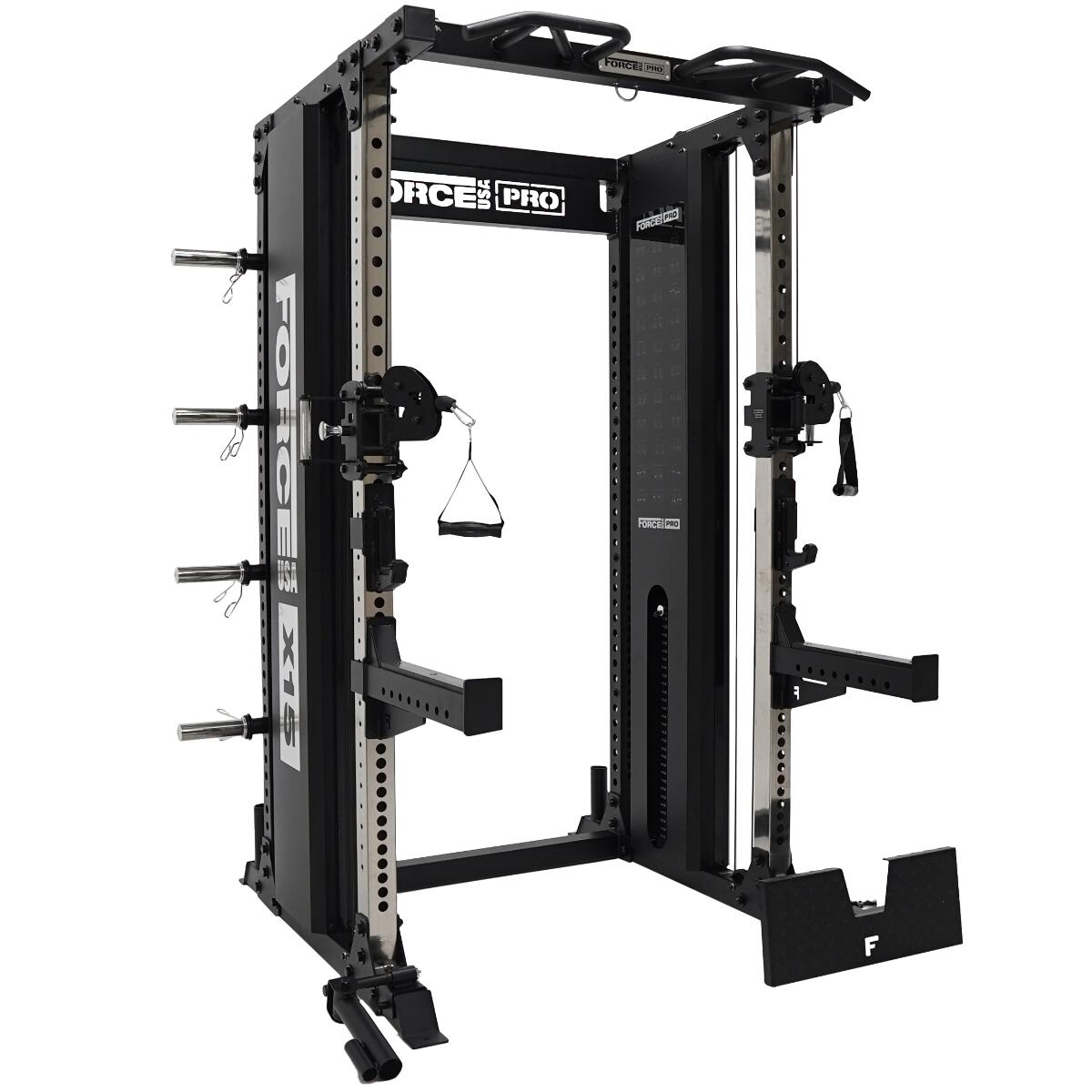 X15 Pro Multi Trainer - Double Poulie Réglable Professionnelle + Half 3/5