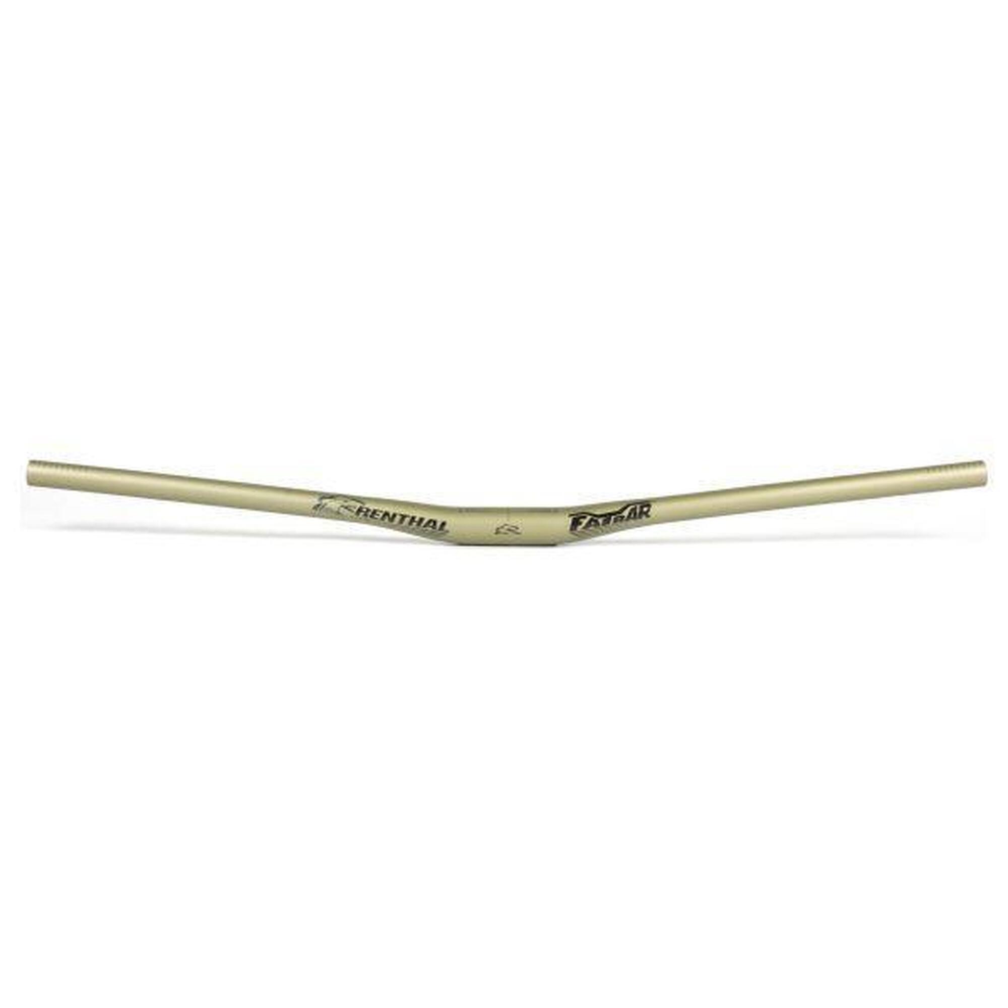 Renthal - Cintre Vtt Renthal Fatbar Dh V3 Aluminium 31.8 Largeur 800mm Or - Cintre - Jaune - 40 Cm - Decathlon