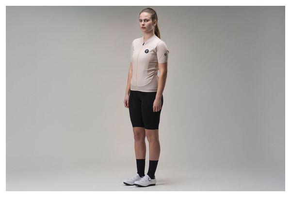 LeBram Ventoux Women's Short-Sleeved Jersey Beige 7/7