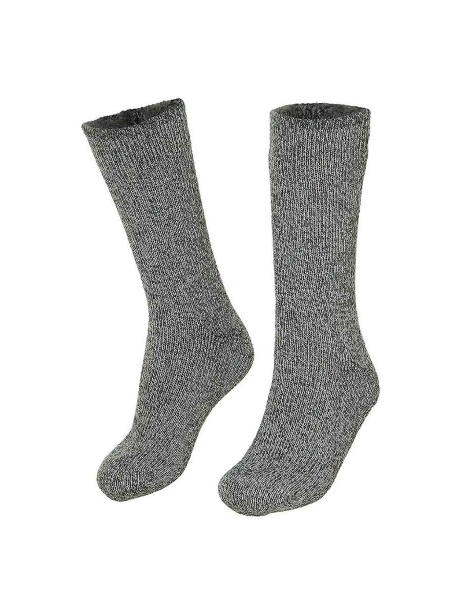 Chaussettes Thermiques Femme - 4 Paires - Gris Moyen 3/4