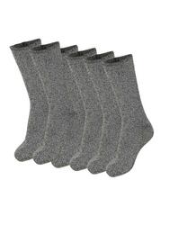 Chaussettes Thermiques Femme - 4 Paires - Jean Foncé